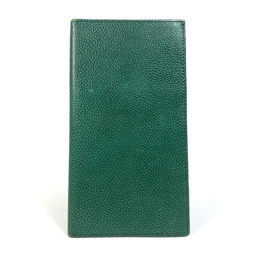 ROLEX logo Notebook notebook stationery Notebook Leather Green